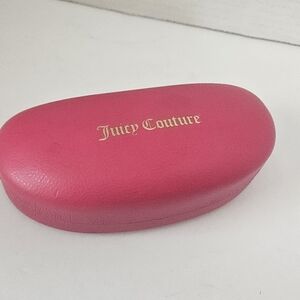 Juicy Couture pink hardshell eyeglass case‎